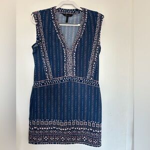 Short Patterned Dress - BCBG